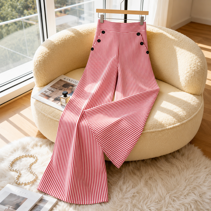 Bellagio™ Pantalon Palazzo avec coupe tailleur et élégance naturelle