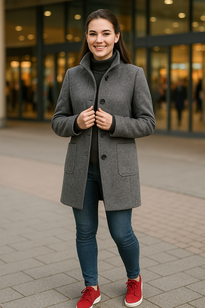 SOPHIA – Le manteau d'hiver intemporel pour femmes