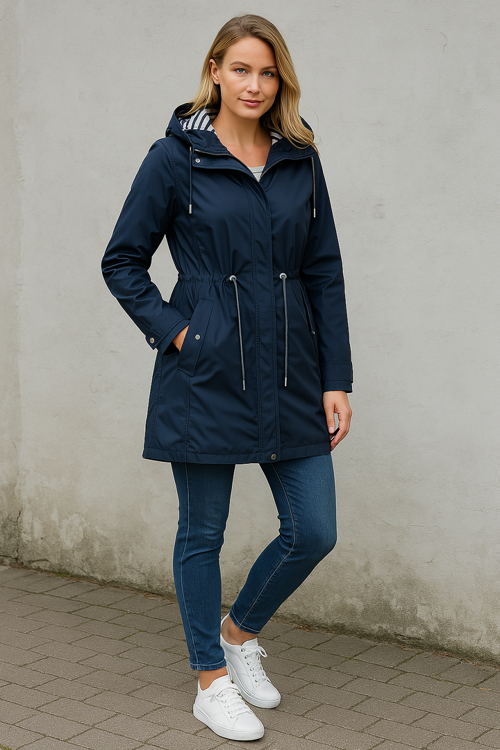 LEONORE – Le manteau de pluie élégant et imperméable pour femmes