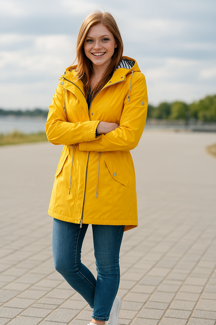 LEONORE – Le manteau de pluie élégant et imperméable pour femmes