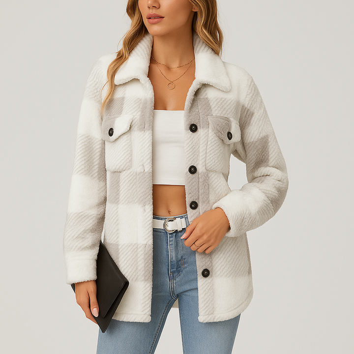 Pauline | Veste d'hiver en polaire pour femmes