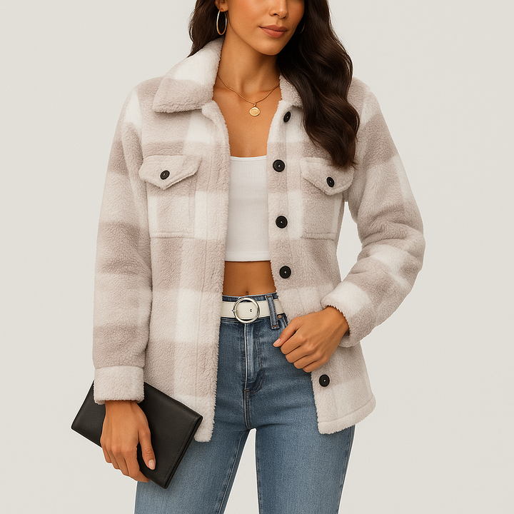 Pauline | Veste d'hiver en polaire pour femmes