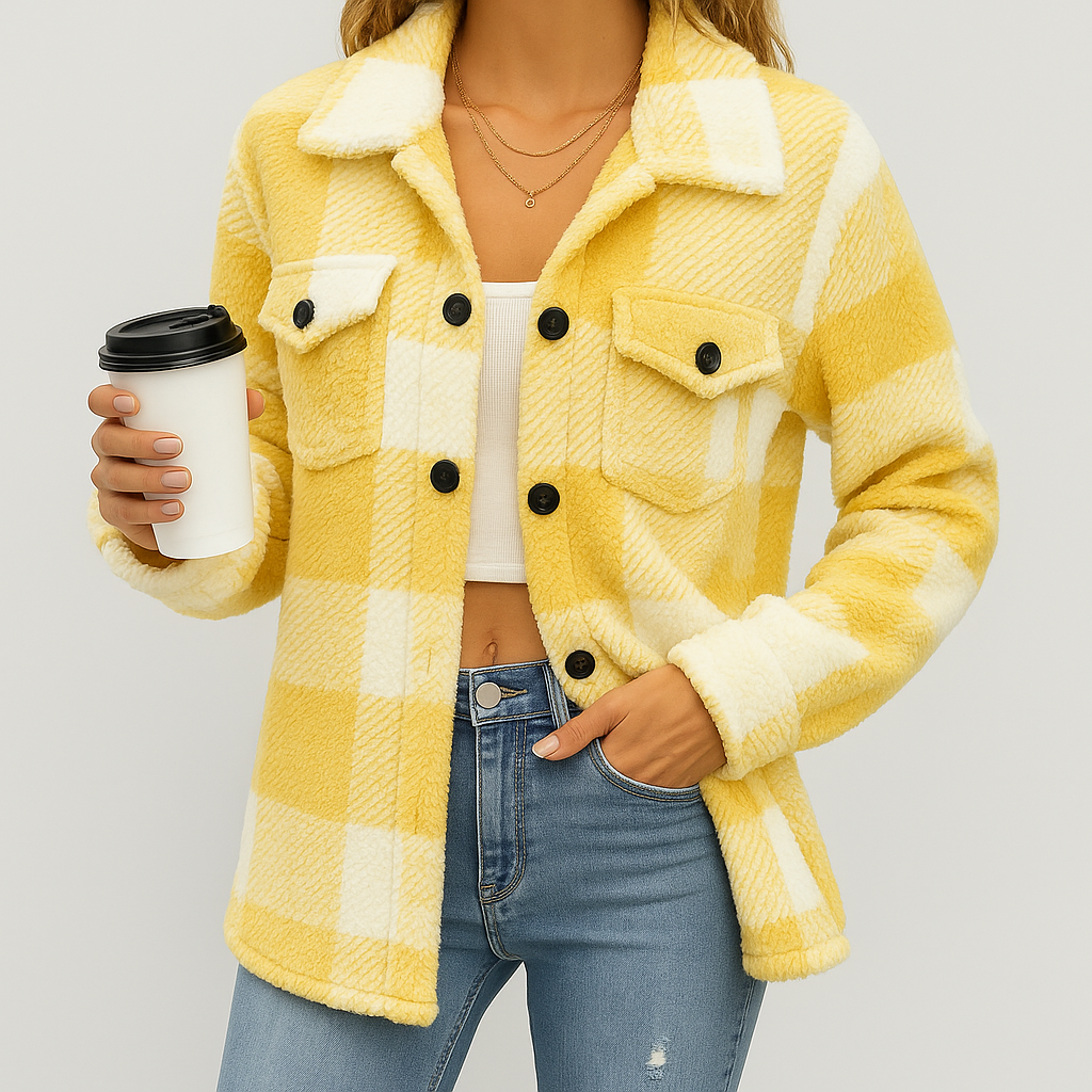 Pauline | Veste d'hiver en polaire pour femmes