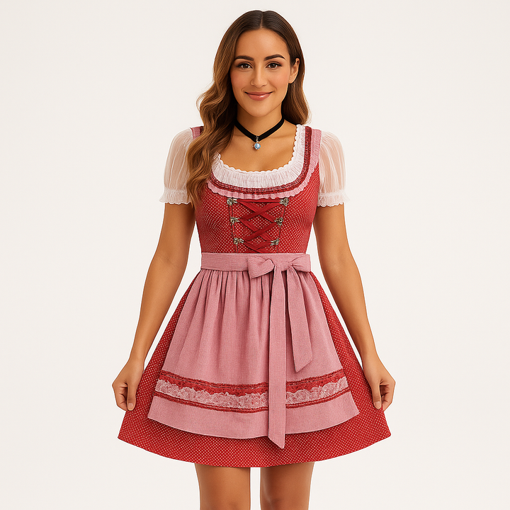 Dirndl Femme Festif – Robe Traditionnelle de Haute Qualité