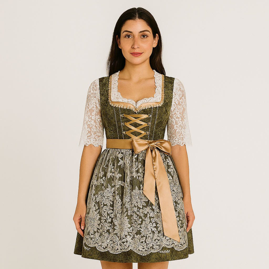 Robe Dirndl Trachten pour Femmes – Élégante & Confortable