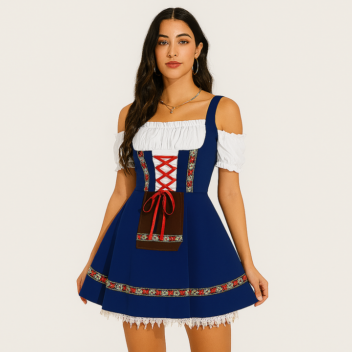 Dirndl Oktoberfest Femme Court