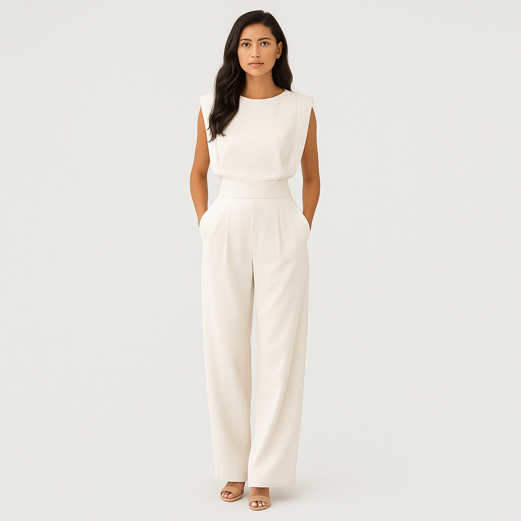 Combinaison décontractée unie pour femmes – Tenue confortable à une pièce pour le trajet quotidien au travail
