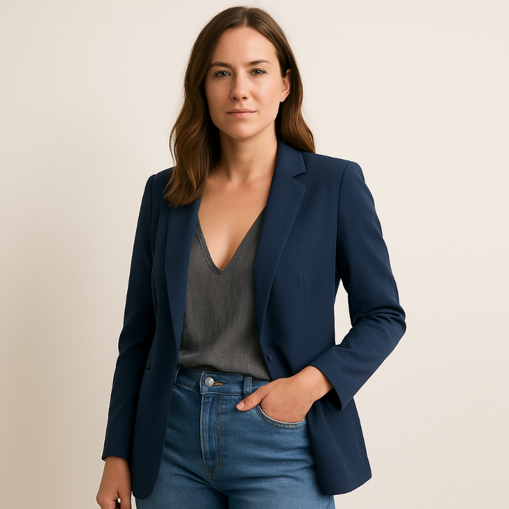 Blazer Long pour Femmes – Blazer Élégant pour des Tenues Stylées