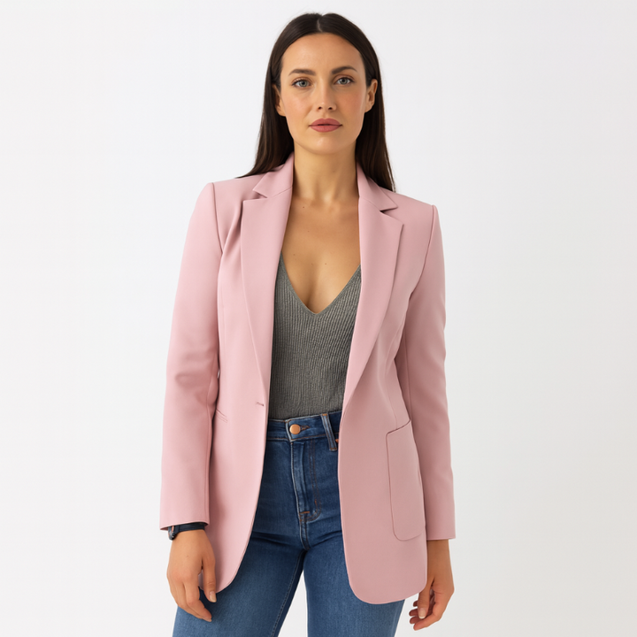 Blazer Long pour Femmes – Blazer Élégant pour des Tenues Stylées