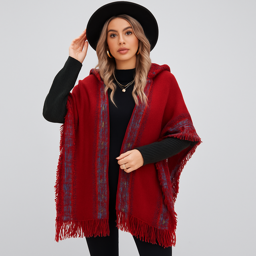 Deborah | Manteau d'hiver doux et extensible avec capuche pour femmes