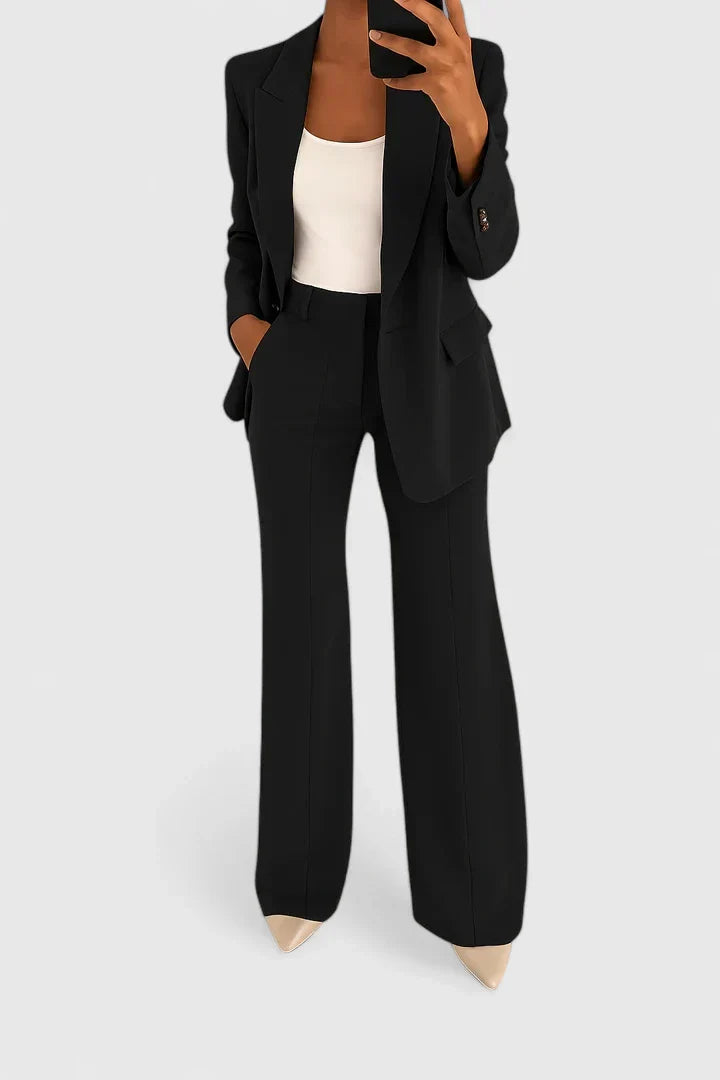Yvonne | Ensemble Blazer Pantalon Femme Sur Mesure
