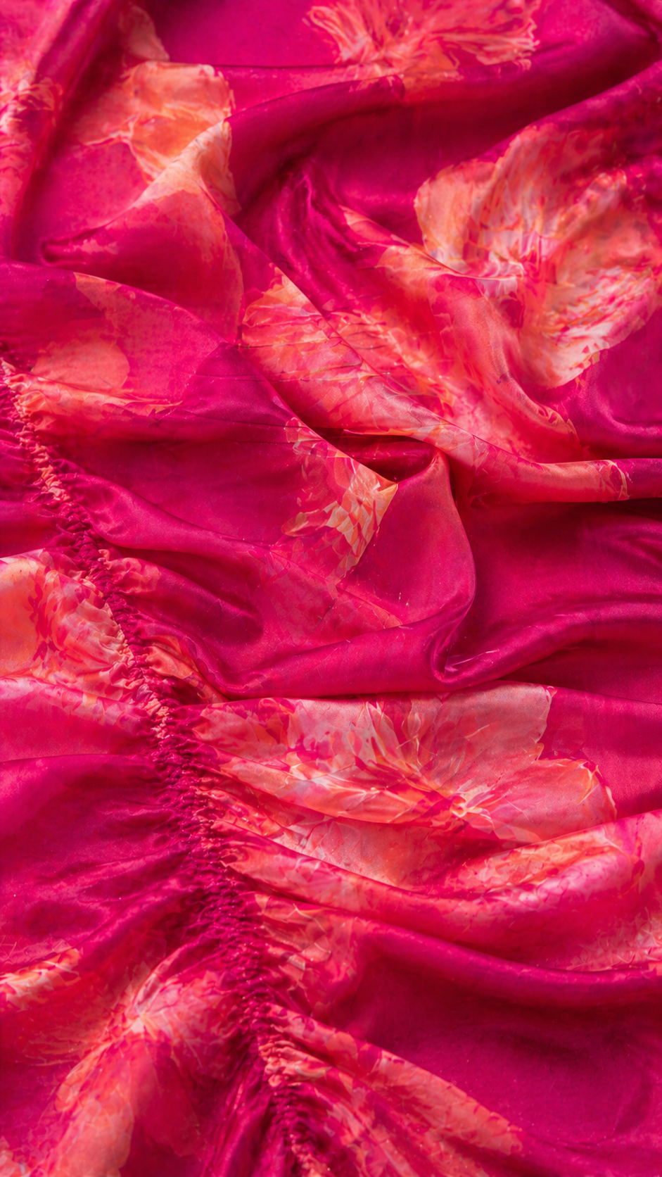 Soraya | Robe maxi fluide à imprimé coucher de soleil