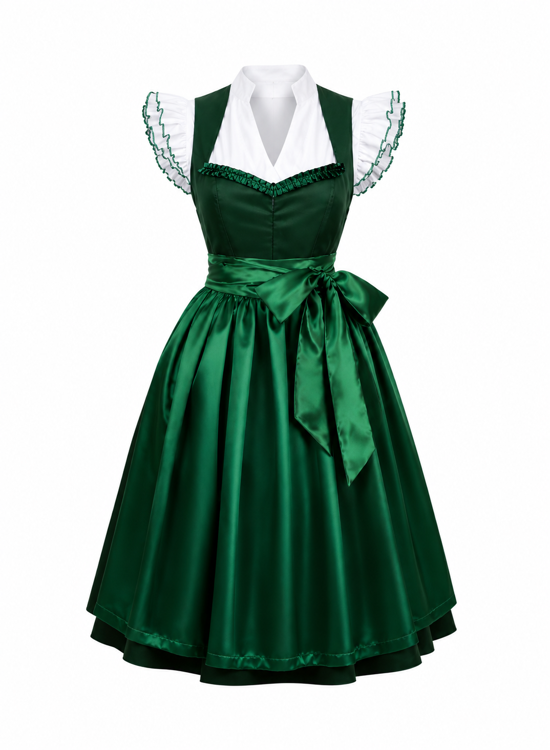 Josephine | Élégant dirndl en satin 3 pièces