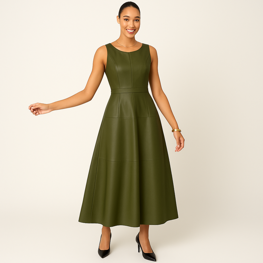 Robe Minikleid Trapèze Sans Manches Chloé – Style d'été décontracté