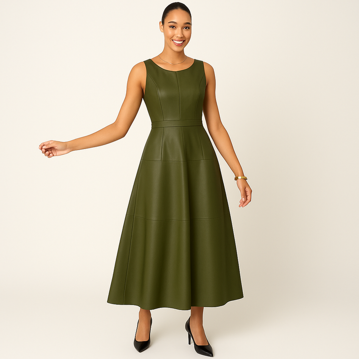 Robe Minikleid Trapèze Sans Manches Chloé – Style d'été décontracté