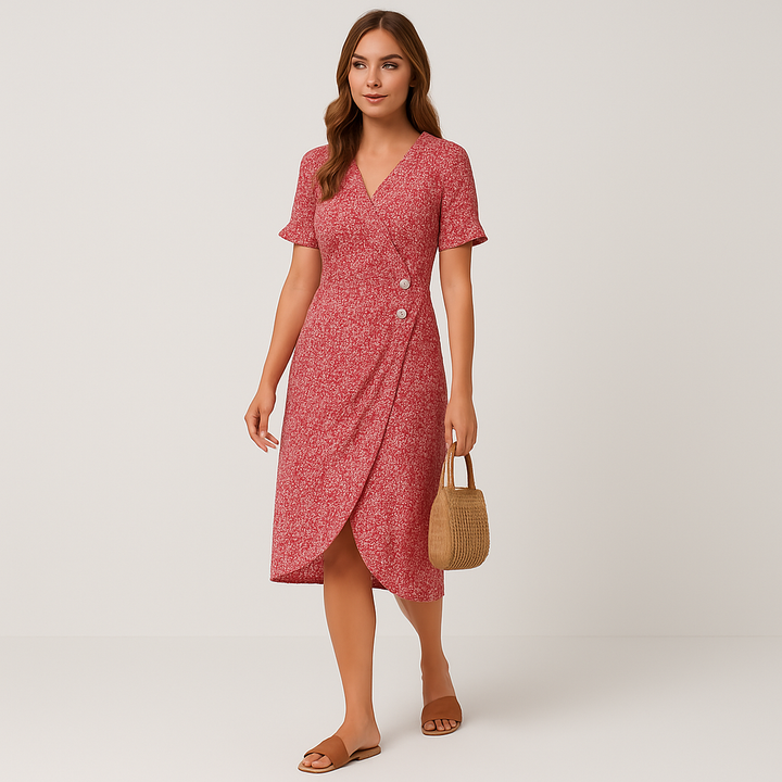 Robe Maxi à Fleurs Sans Manches Amélie – Robe de Soirée Élégante