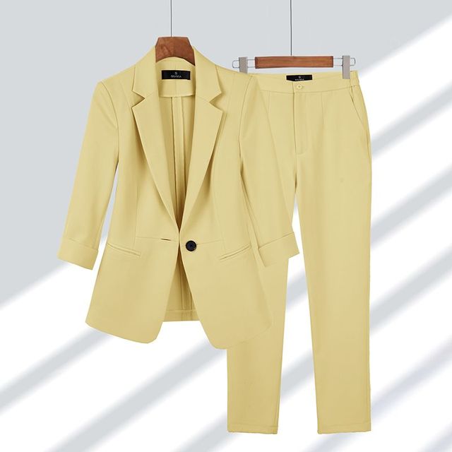 Rosangela | Ensemble Blazer et Pantalon Élégant et Polyvalent pour Femmes