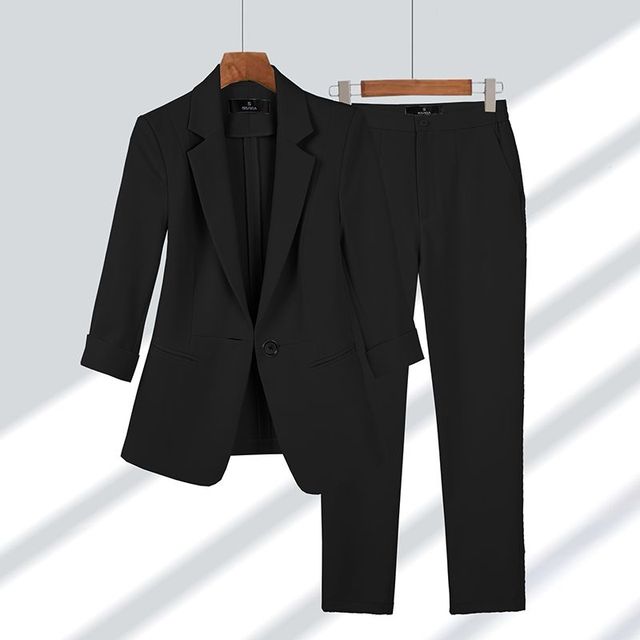 Rosangela | Ensemble Blazer et Pantalon Élégant et Polyvalent pour Femmes