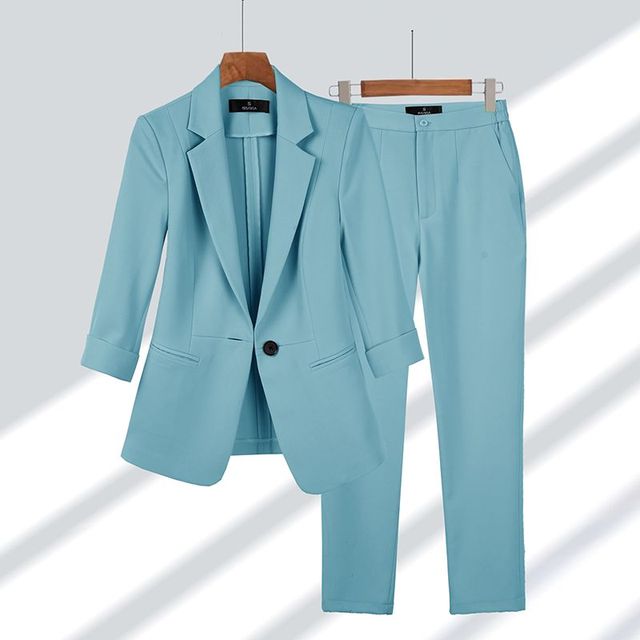 Rosangela | Ensemble Blazer et Pantalon Élégant et Polyvalent pour Femmes