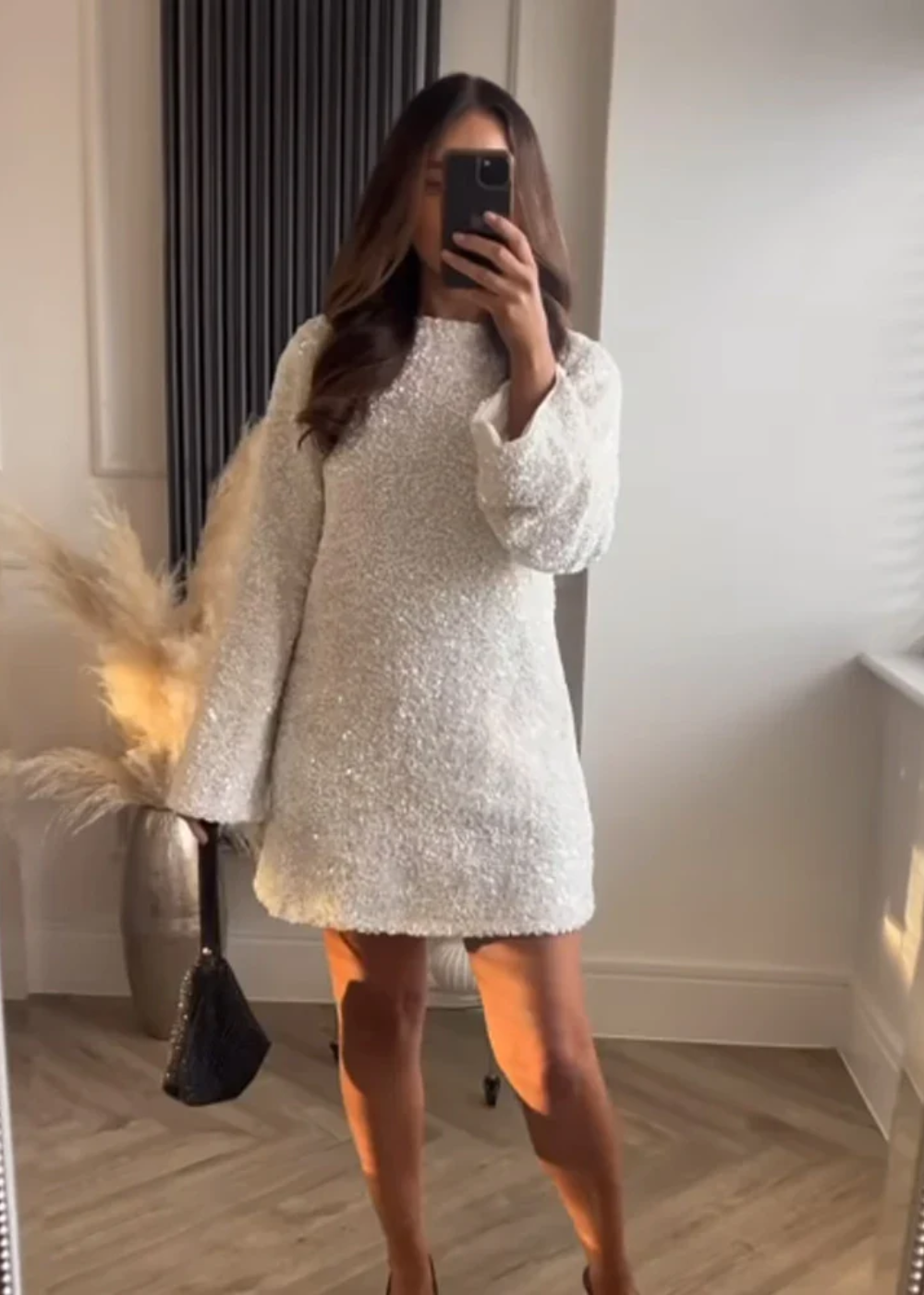 Theresa | Robe mini à structure nœud