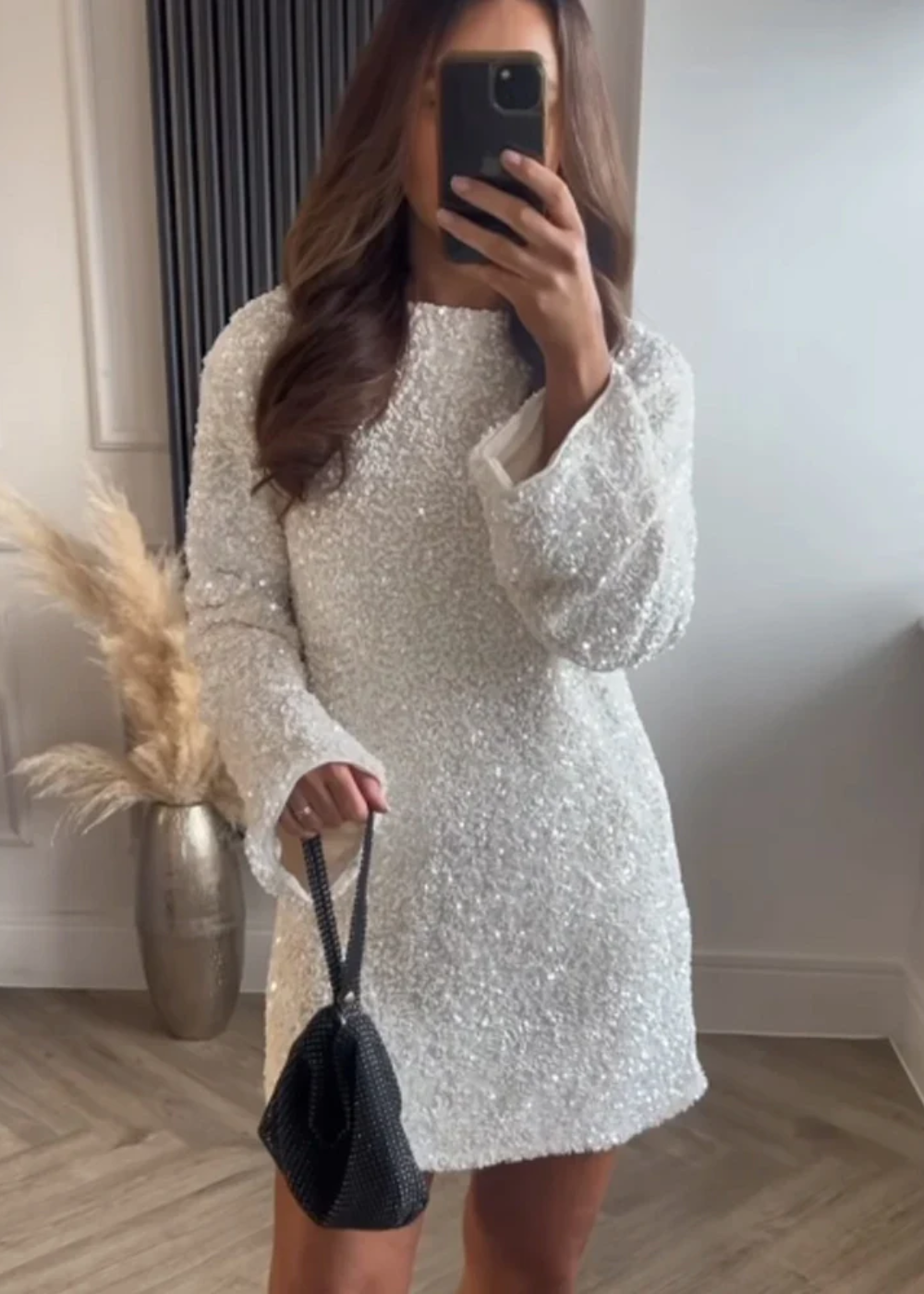 Theresa | Robe mini à structure nœud