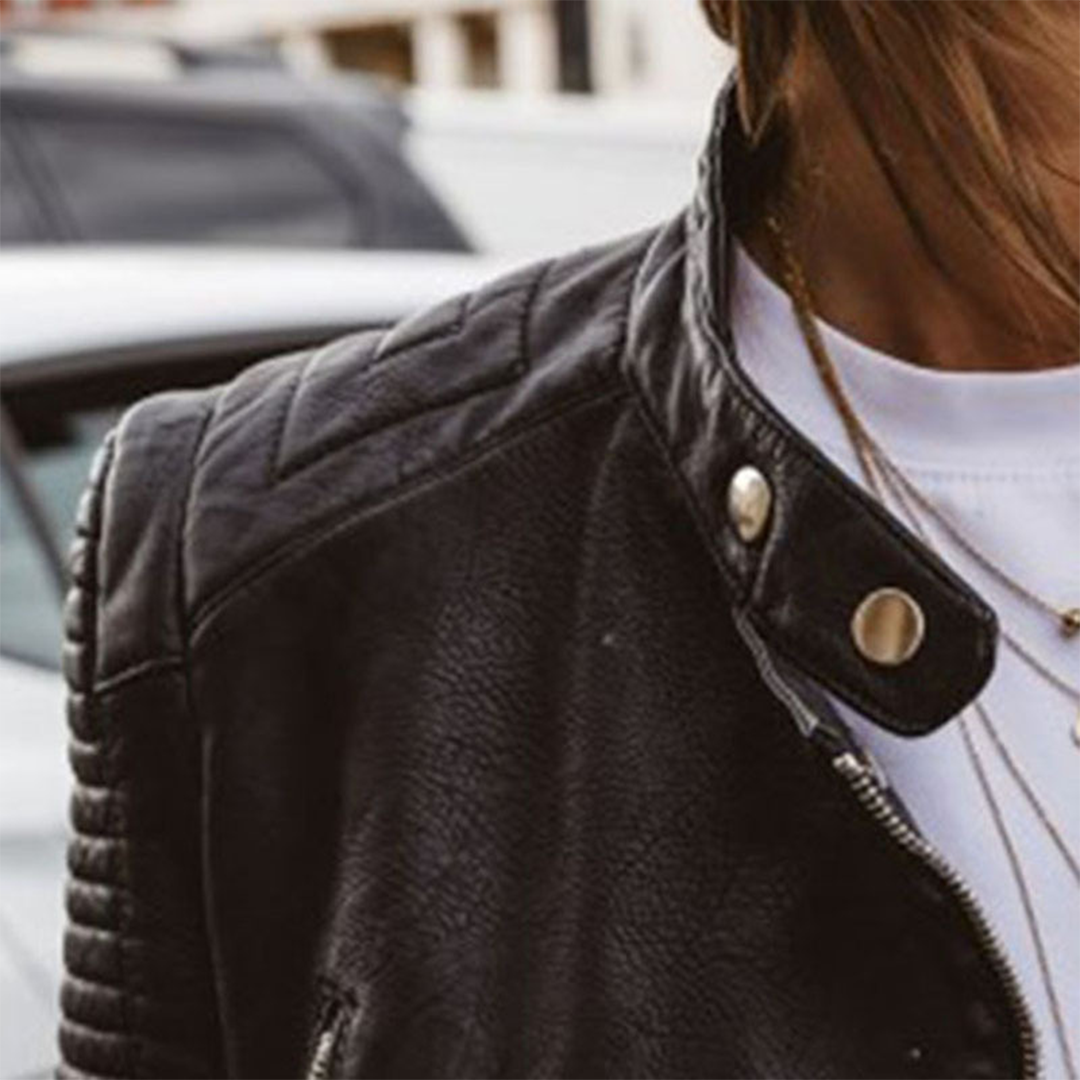 ANNA - Veste en cuir élégante pour femmes.