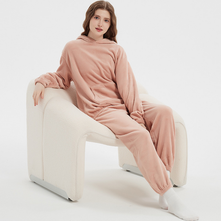 Comfysa | Ensemble en Fleece Ultra-Doux pour Femmes