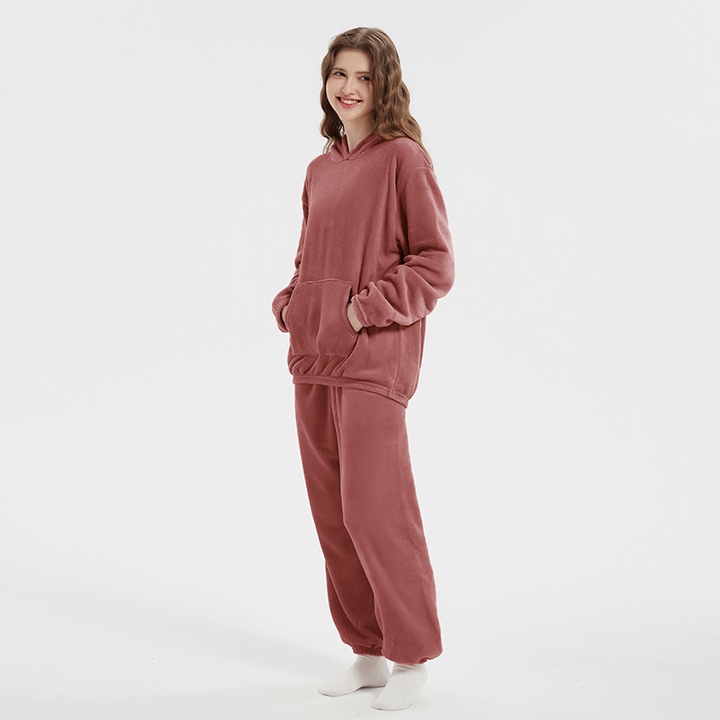 Comfysa | Ensemble en Fleece Ultra-Doux pour Femmes