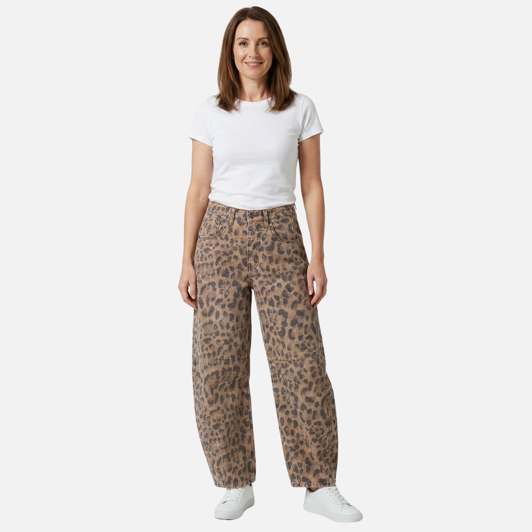 Emmi | Jeans Femme Stretch-Denim Jambes Amples – Jeans Femme Jambes Larges Stretch