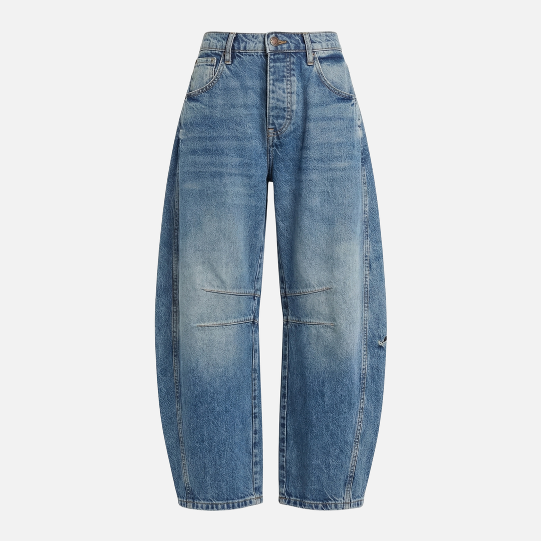 Emmi | Jeans Femme Stretch-Denim Jambes Amples – Jeans Femme Jambes Larges Stretch