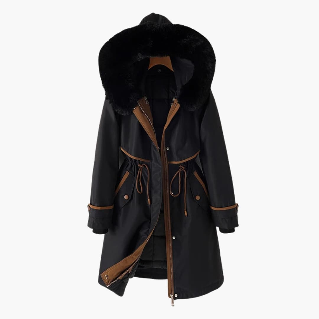 Veste parka femme avec capuche