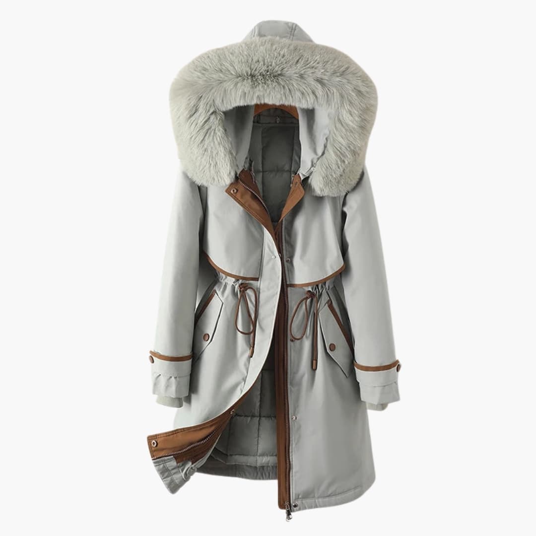 Veste parka femme avec capuche