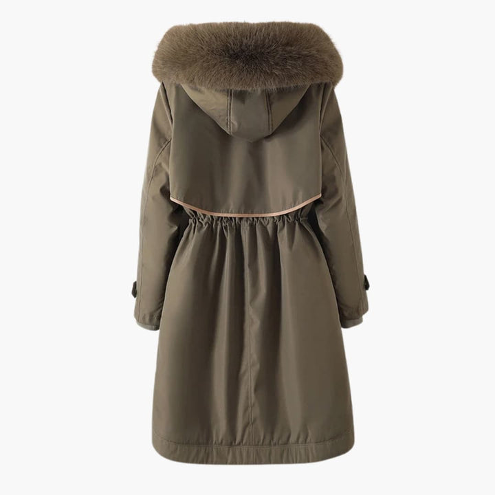 Veste parka femme avec capuche