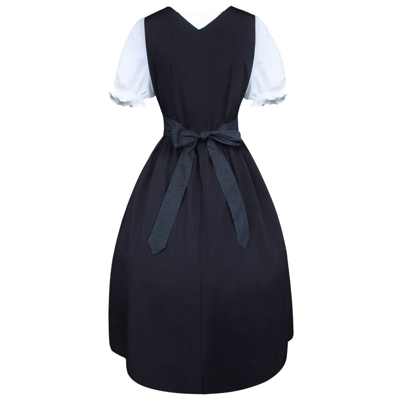 Dirndl Femme Avec Tablier – Mode Traditionnelle Pour Oktoberfest & Occasions Festives