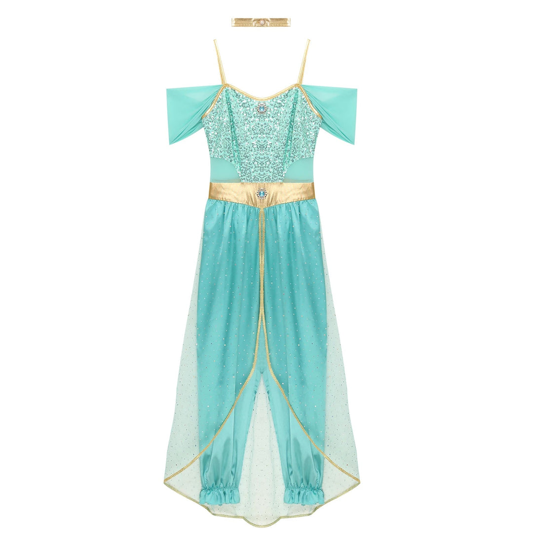 Combinaison Halloween Fantasy Femme | Sans Épaules en Style Harem