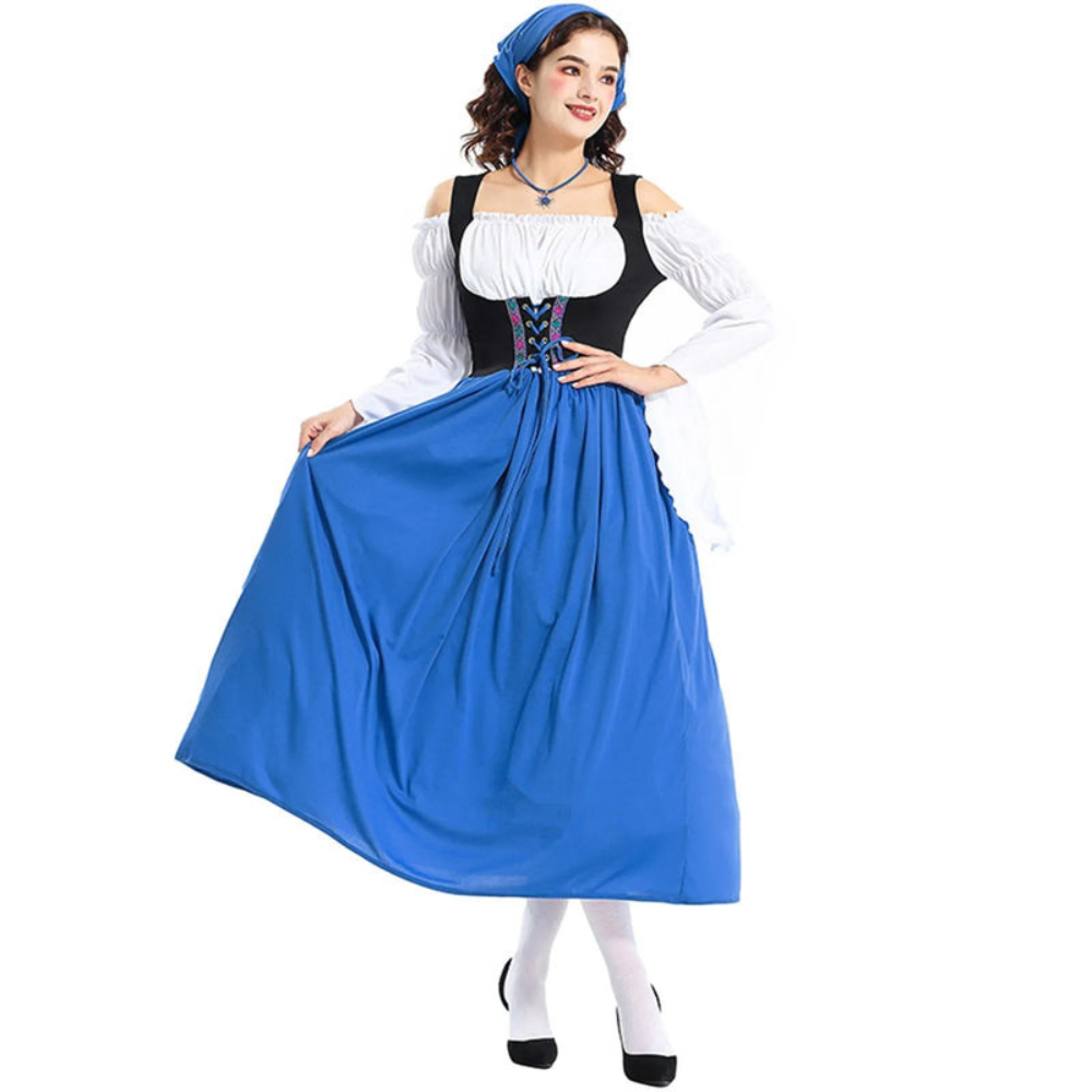 Robe Traditionnelle Brodée pour Femme | Midi