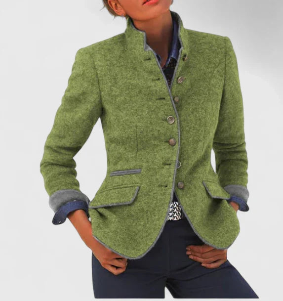 Cardigan formel pour femmes avec boutons Élégant gilet de bureau