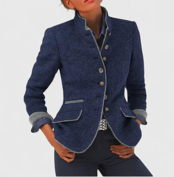 Cardigan formel pour femmes avec boutons Élégant gilet de bureau