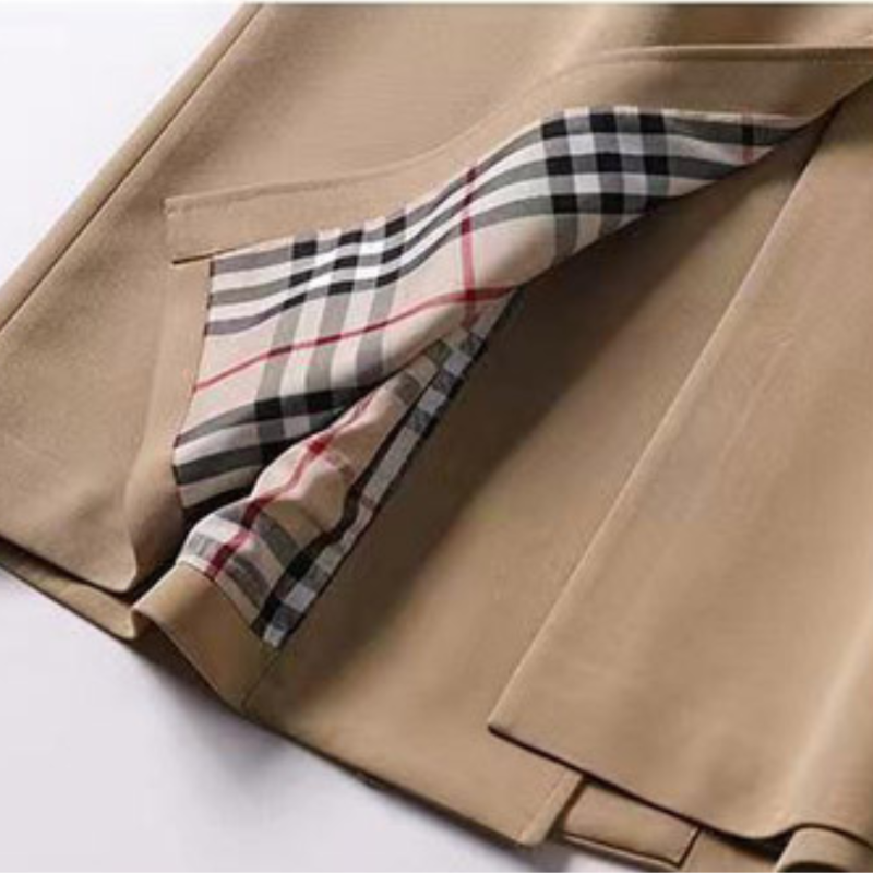 Manteau Trench Classique pour Femmes avec Ceinture Élégant Manteau d'Hiver pour Femmes