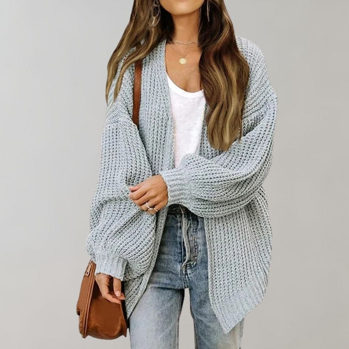Cardigan Ouvert Femme – Élégant Veste de Transition, Cardigan Polyvalent pour le Quotidien et le Bureau