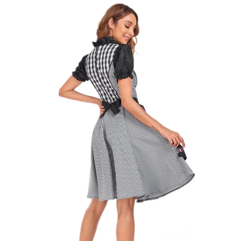 Robe Dirndl Élégante Traditionnelle pour Femmes | Festive