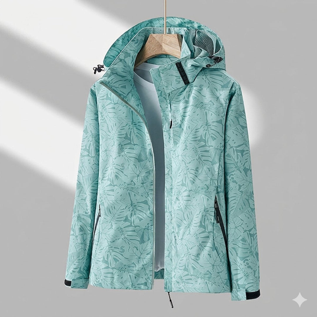 Veste d'hiver pour femmes imperméable et doublée, veste de plein air avec capuche réglable