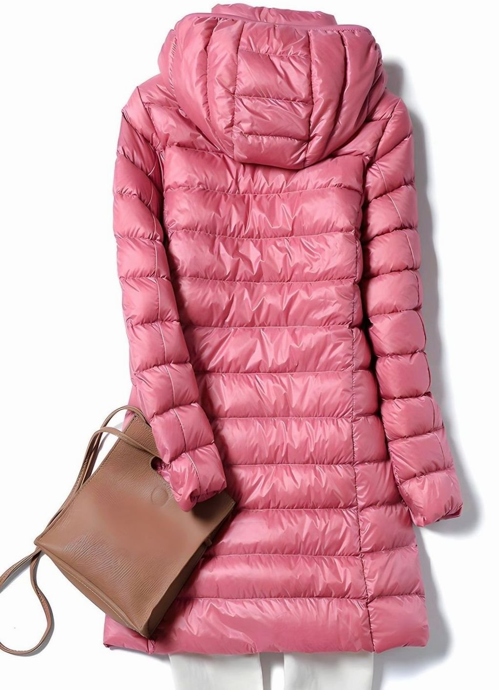 Veste Femme Longue Doudoune Avec Capuche Amovible Et Coupe Ajustée Pour Jours Froids – Vestes Élégantes Femme