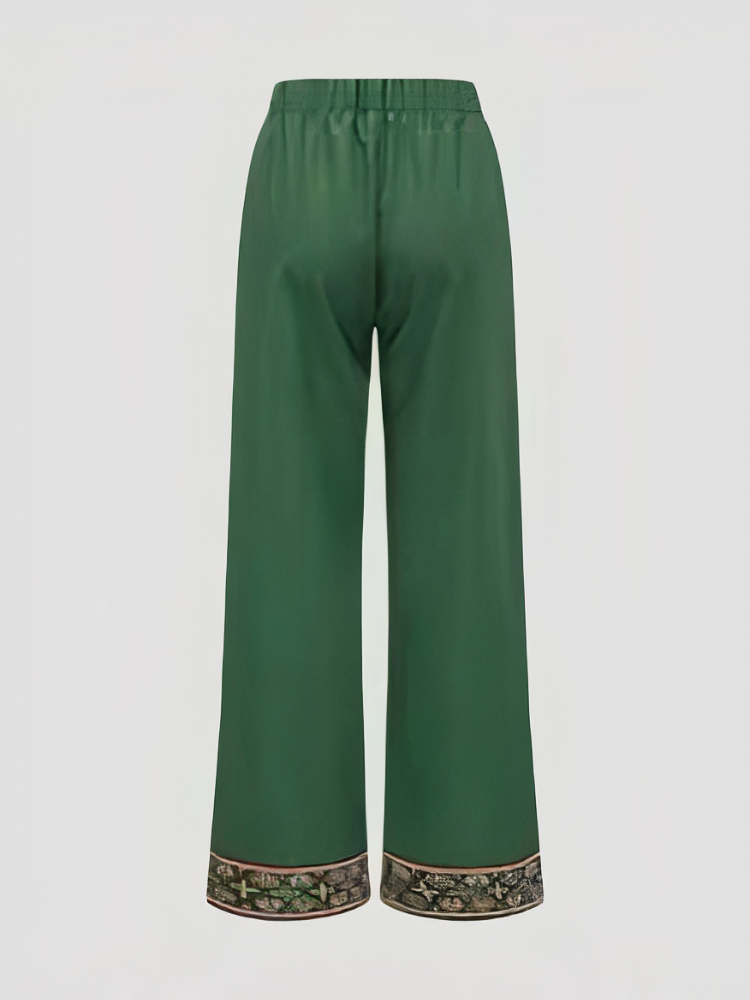 Ensemble haut long sans manches et pantalon stylé pour femmes | Moderne