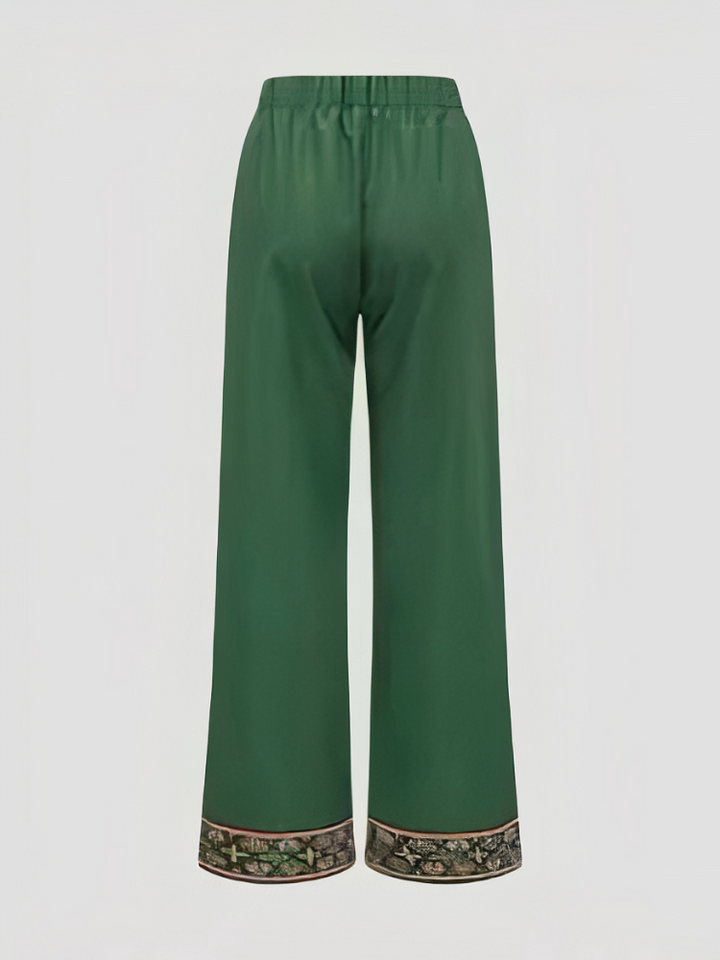 Ensemble haut long sans manches et pantalon stylé pour femmes | Moderne