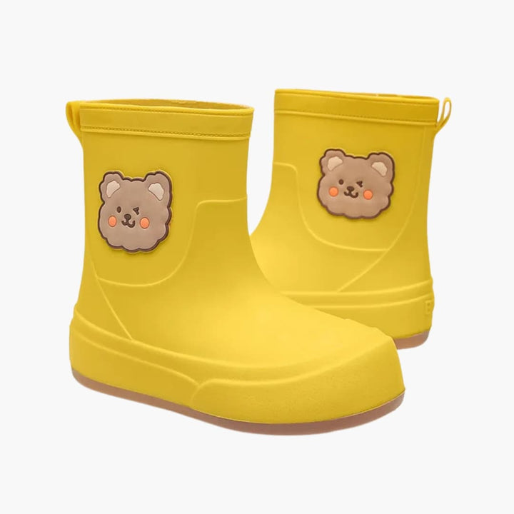 Bottes en caoutchouc pour femmes avec design d'ours
