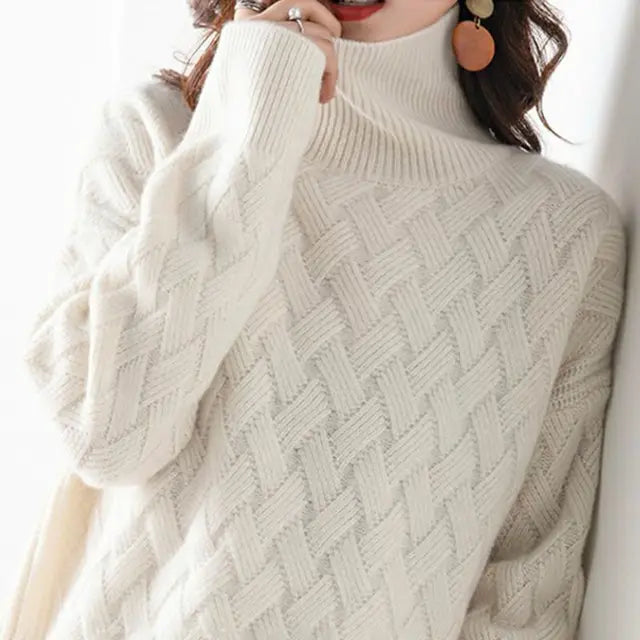Confortable, Surdimensionné, Élégant – Pull en tricot pour femmes