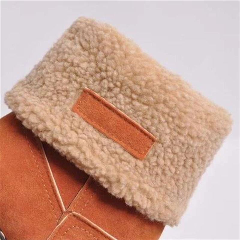 Bottes d'hiver luxueuses, polyvalentes et douillettes pour femmes
