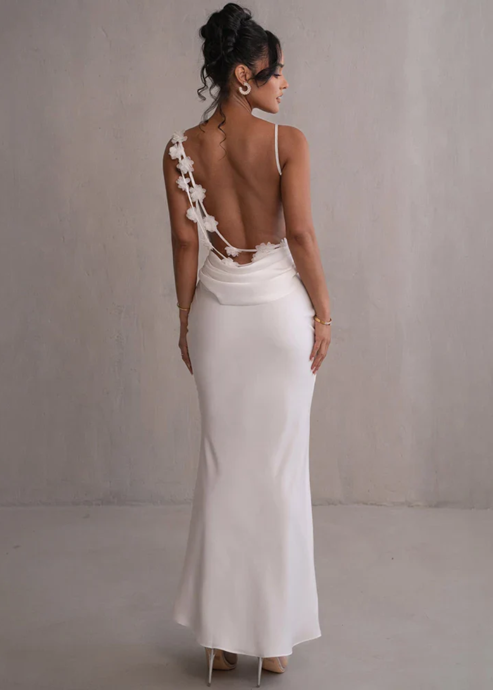 Delilah | Robe Maxi à Dos Floral