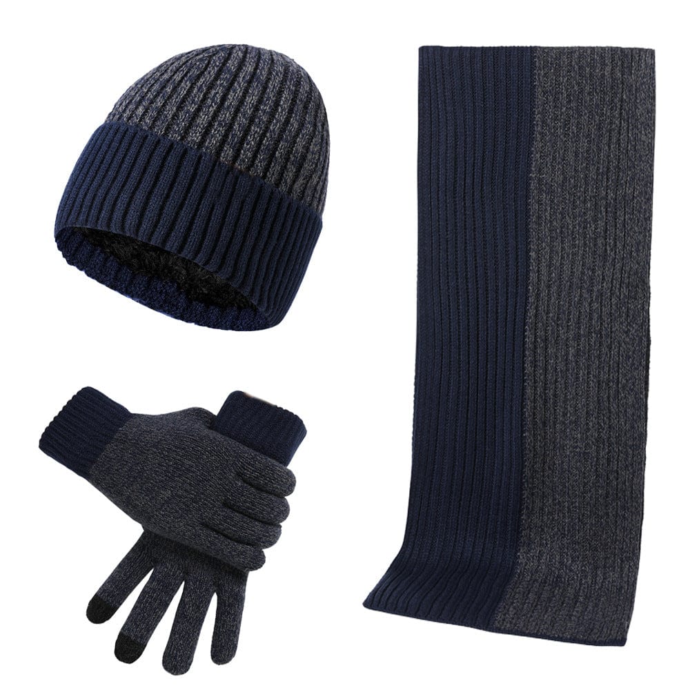 Luxueux, élégant, confortable – Ensemble de tricot d'hiver pour femmes et hommes